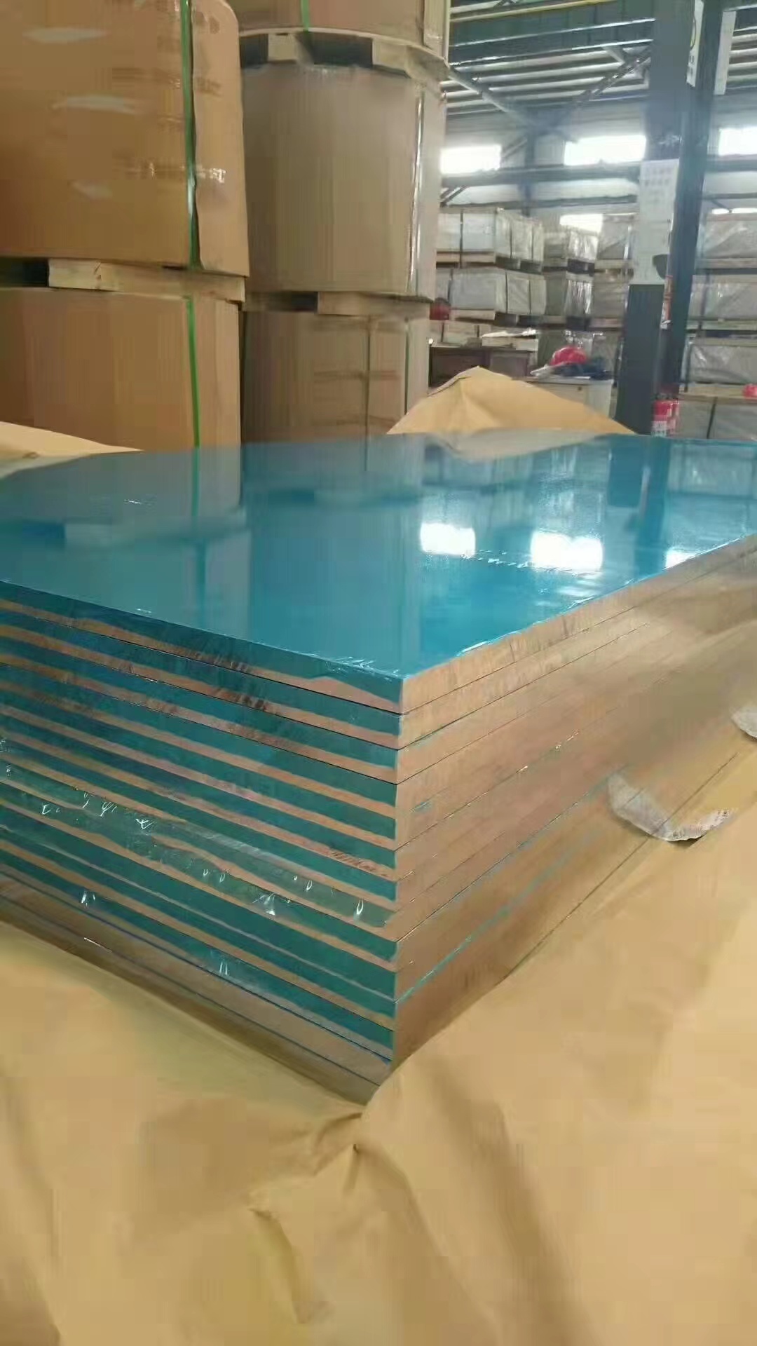 último caso de la compañía sobre Lámina de aluminio suministrada para proyecto de construcción comercial en Arabia Saudita