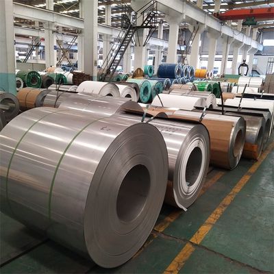 Tela de techo de acabado de acero inoxidable de la bobina No 4 ASTM A240/240M Técnica estándar laminado en caliente laminado en frío