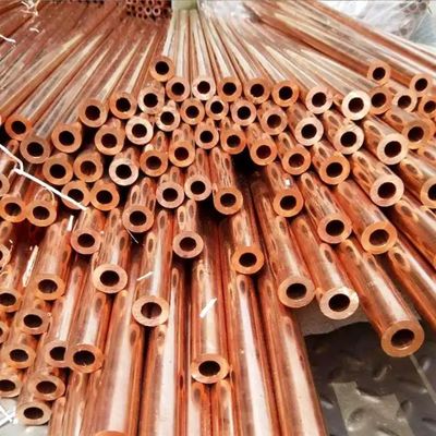 Tubo de cobre puro ASTM C10100 C10200 C11000 de la talla 99,9% de encargo para la industria