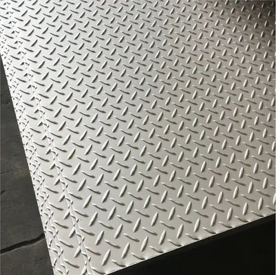 Modifique la hoja de acero de los SS para requisitos particulares del diamante grabó en relieve las placas inoxidables a cuadros 0.3m m 300Series