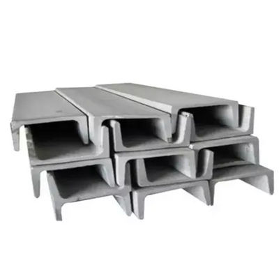 ASTM 201 304 316 Canal U de acero inoxidable laminado en caliente