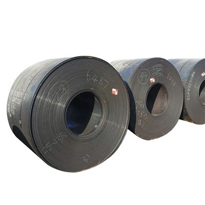 Bobina de acero al carbono de 0.3-3.0 mm laminada en caliente, diámetro interior de 508 mm